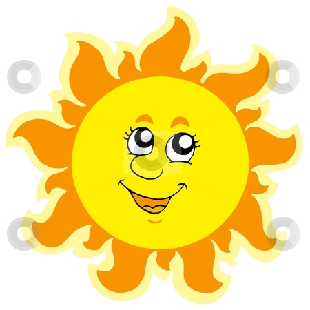 450x450 Sun Cartoon Clipart