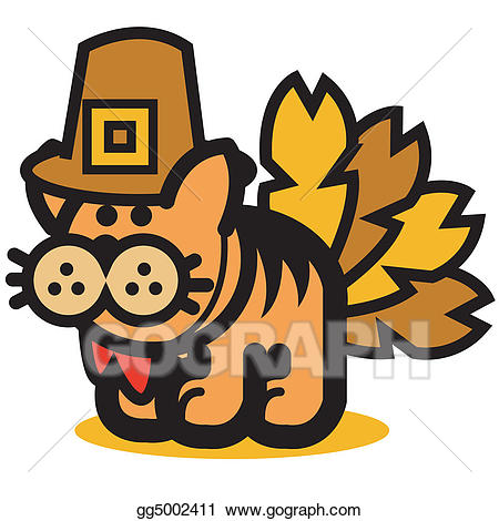 450x470 Funny Turkey Clip Art