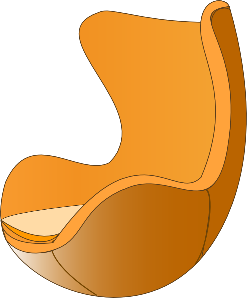 492x594 Modern Chair Clip Art