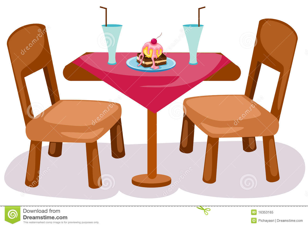1300x962 Furniture Clipart Table Chair