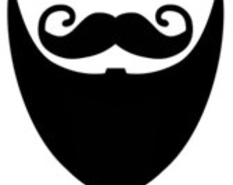 340x270 Beard Clipart Handlebar Mustache