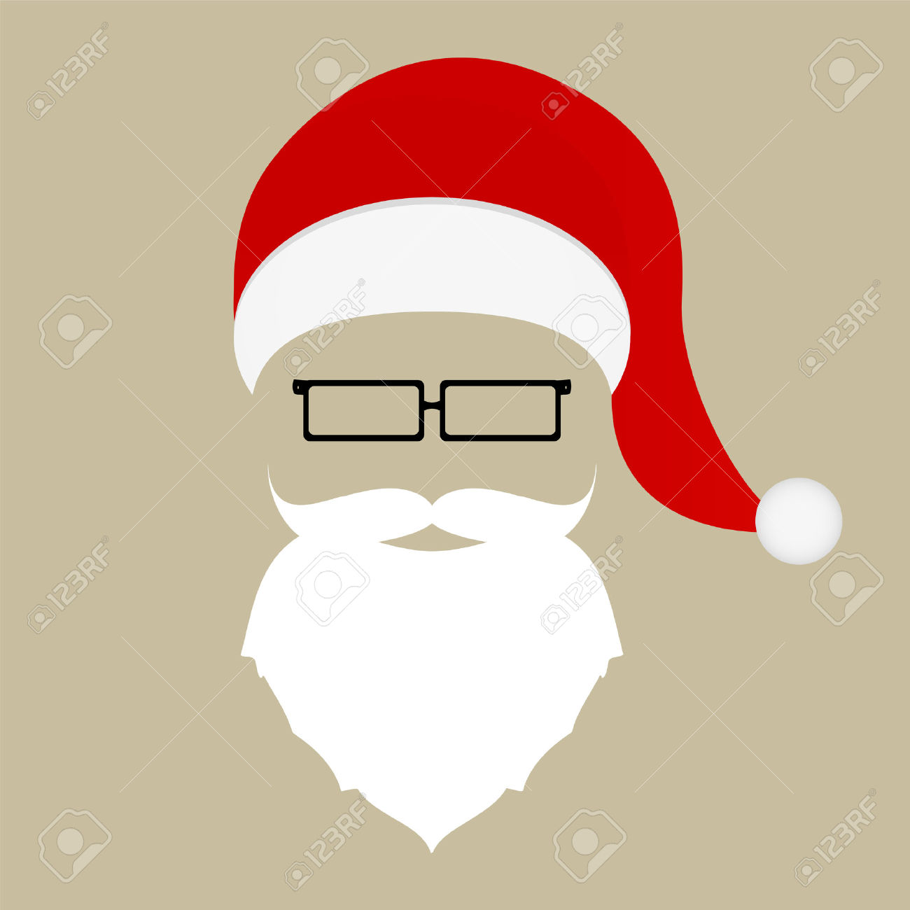 1300x1300 Santa Clause Beard Clipart