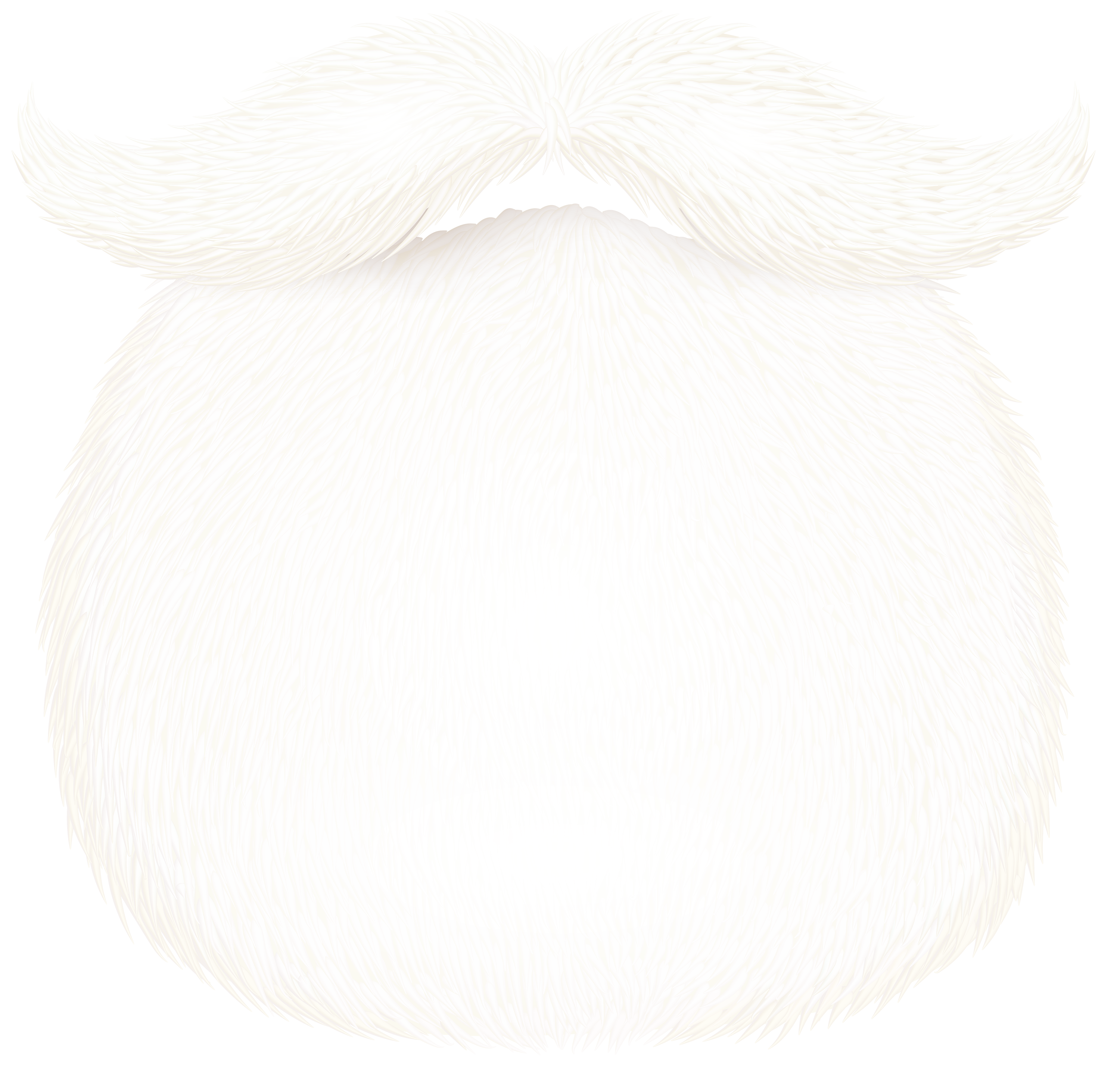 3000x2856 Santa Clause Beard Clipart