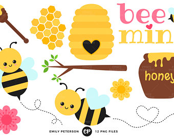 340x270 Bee Clip Art Etsy
