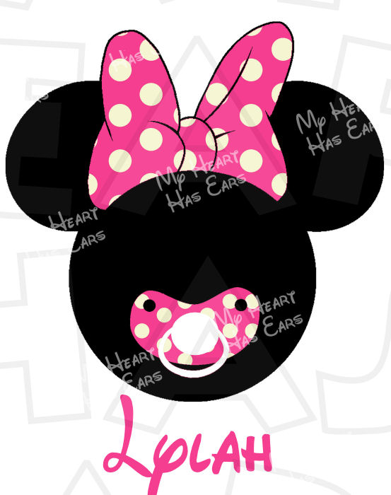 553x700 Minnie My Heart Has Ears