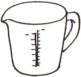 320x304 Measuring Cup Clip Art
