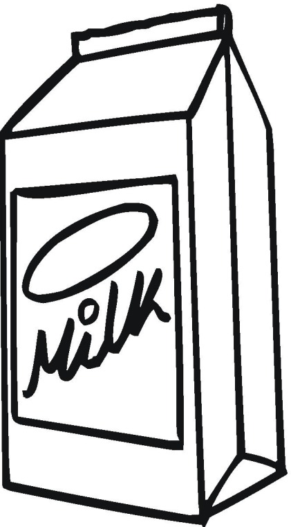 421x760 Milk Clipart Outline