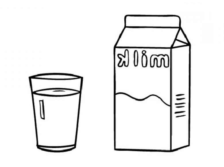 780x582 Milk Pint Cliparts