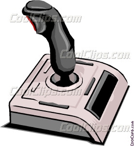 277x300 Computer Joystick Vector Clip Art