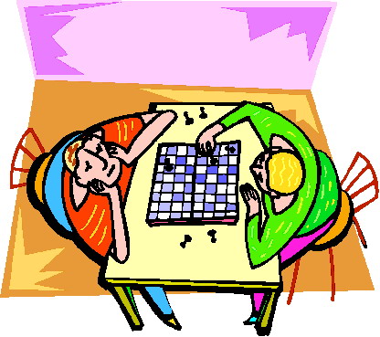 416x369 Fun Night Clip Art