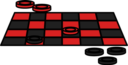 450x230 Checker Game Clip Art