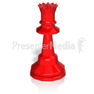 400x400 Queen Chess Piece