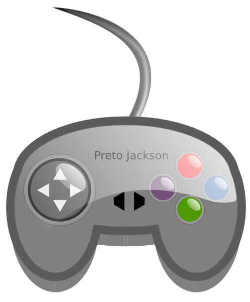 498x601 Game Controller Clip Art Free Vector 4vector