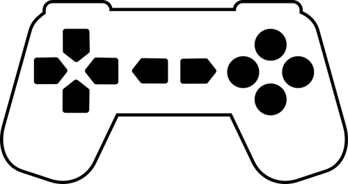500x265 Video Game Clipart Silhouette