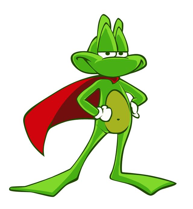 640x693 Gaming Superfrog Hd