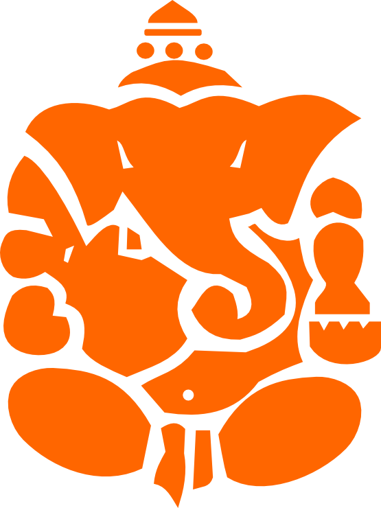 555x740 Clip Art Lord Ganesha Yoga Ganesh 4 Svg