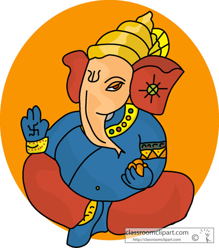 442x500 Goddess Clipart Ganesh