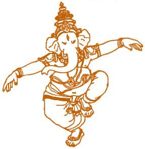 286x293 Dancing Ganesha Clipart