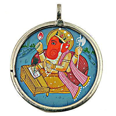 400x400 925 Sterling Silver Latest Lucky Ganesh Pendants