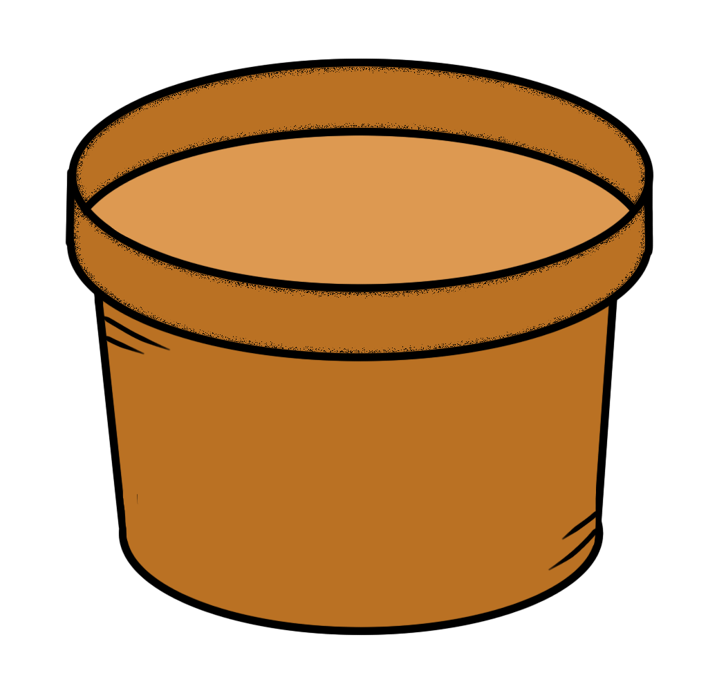 1024x990 Daisy Flower Pot Clipart