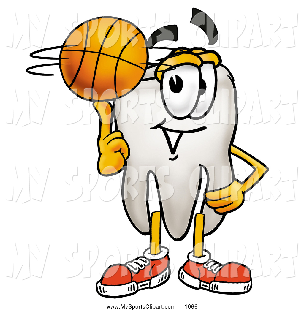 1024x1044 Sports Clip Art Of A Friendly Tooth Mascot Cartoon Character