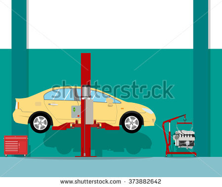 450x380 Inside Clipart Car Garage