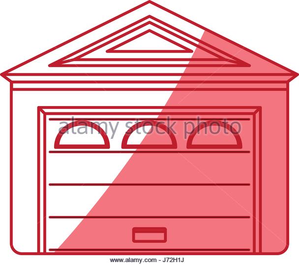 608x540 Inside Clipart Garage Door