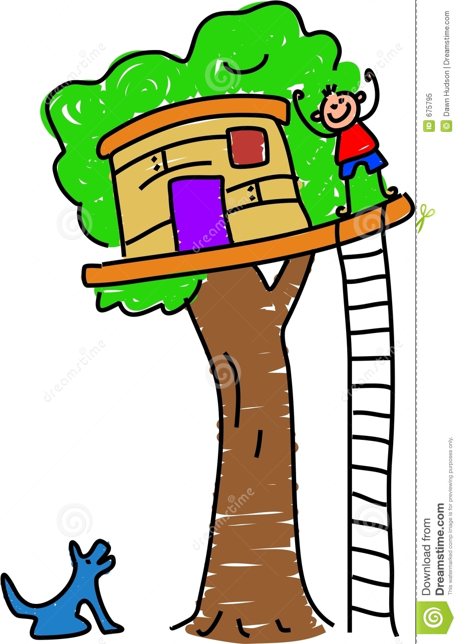 929x1300 Tree Clubhouse Clipart
