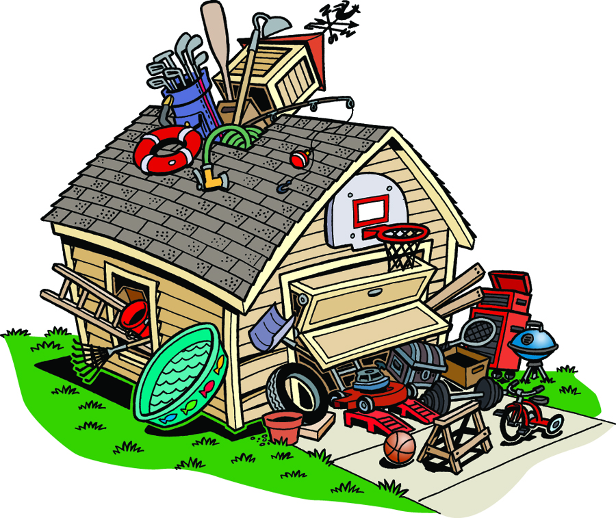 Garage Sale Cartoon | Free download on ClipArtMag