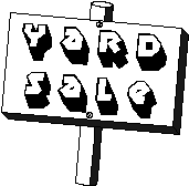171x168 Yard Sale Clip Art Black Cliparts
