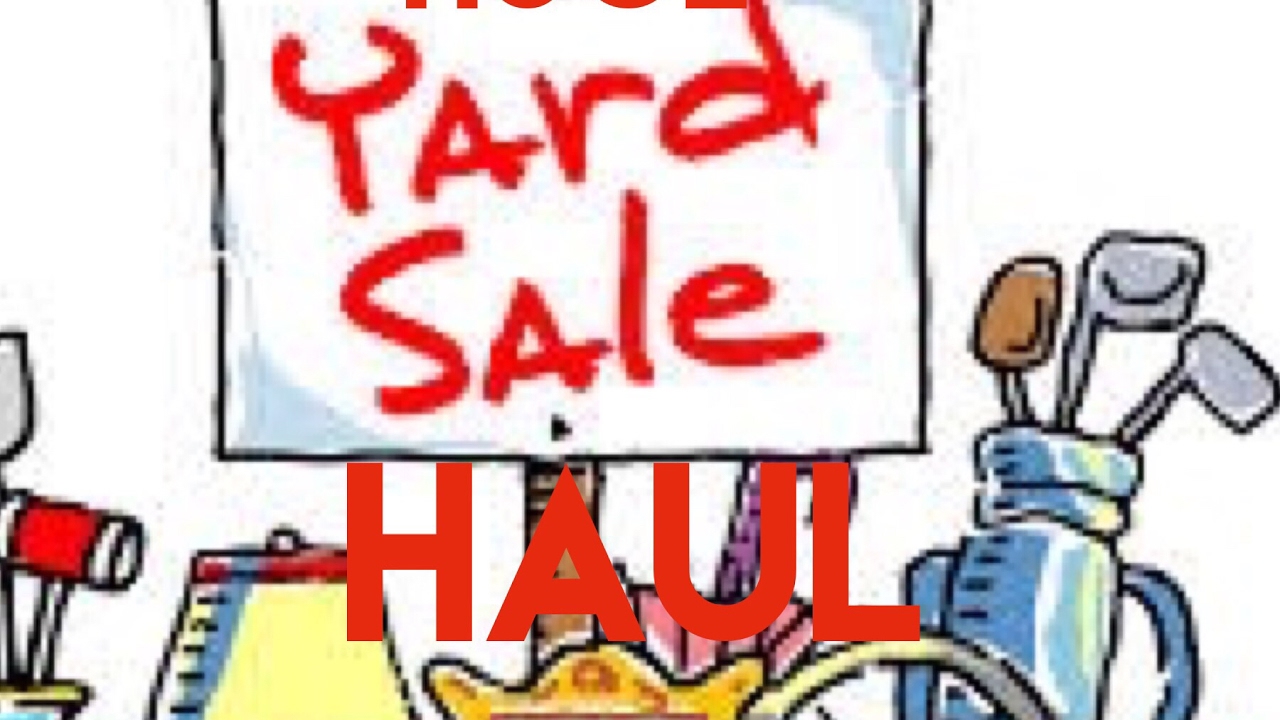 1280x720 Huge Yard Sale Haul!! (Hello Kitty, Disney Stamps And More)pt1