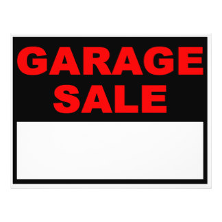 324x324 Rummage Sale Flyer