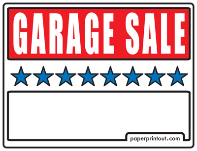 400x308 Free Garage Sale Garage Sale Signs Free Printable And Downloadable