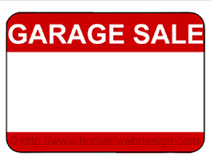 211x167 Free Printable Garage Sale Temporary Sign
