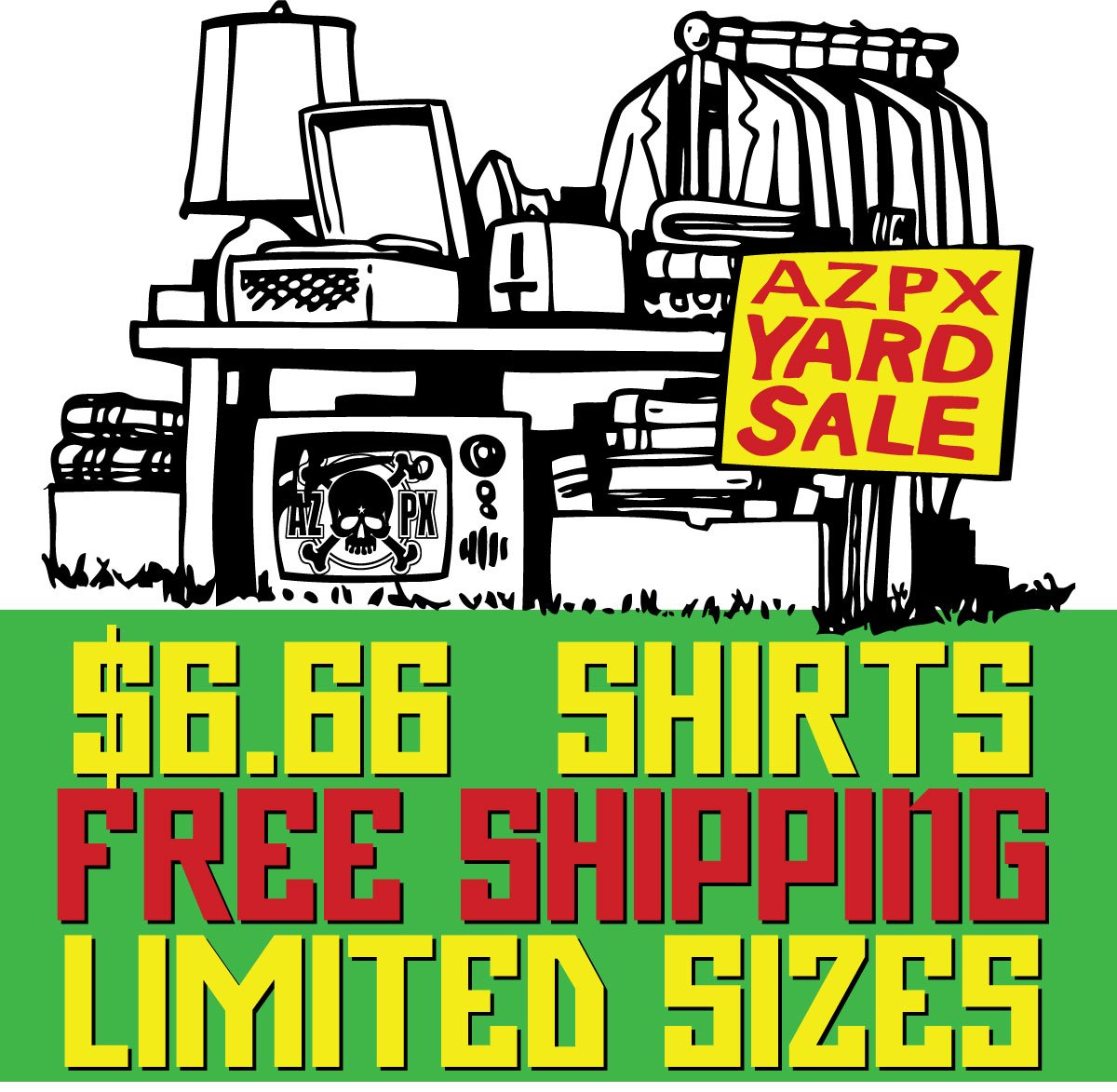 1200x1173 Azpx Yard Sale Azpx Skateboards