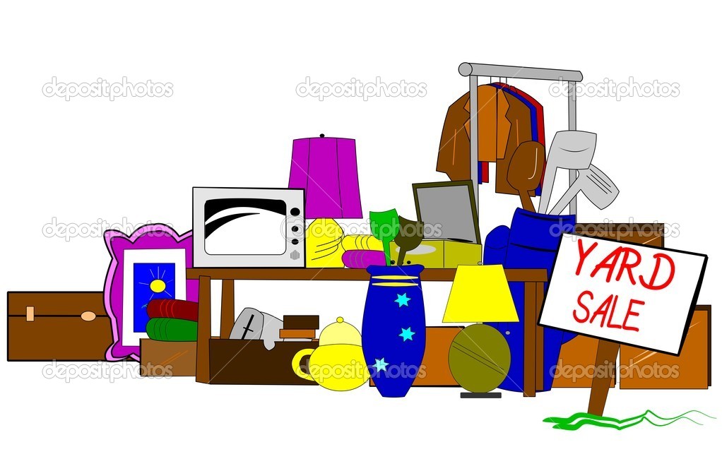 1022x650 Spring Clipart Yard Sale