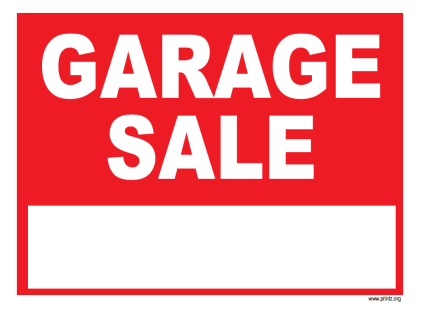 423x311 Garage Sale 2016 May 29