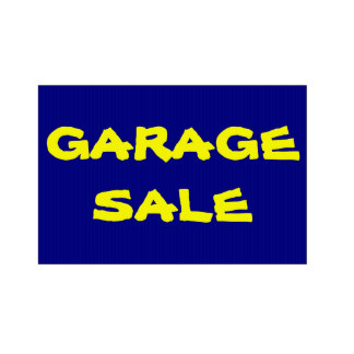 324x324 Garage Sale Advertising Gifts On Zazzle