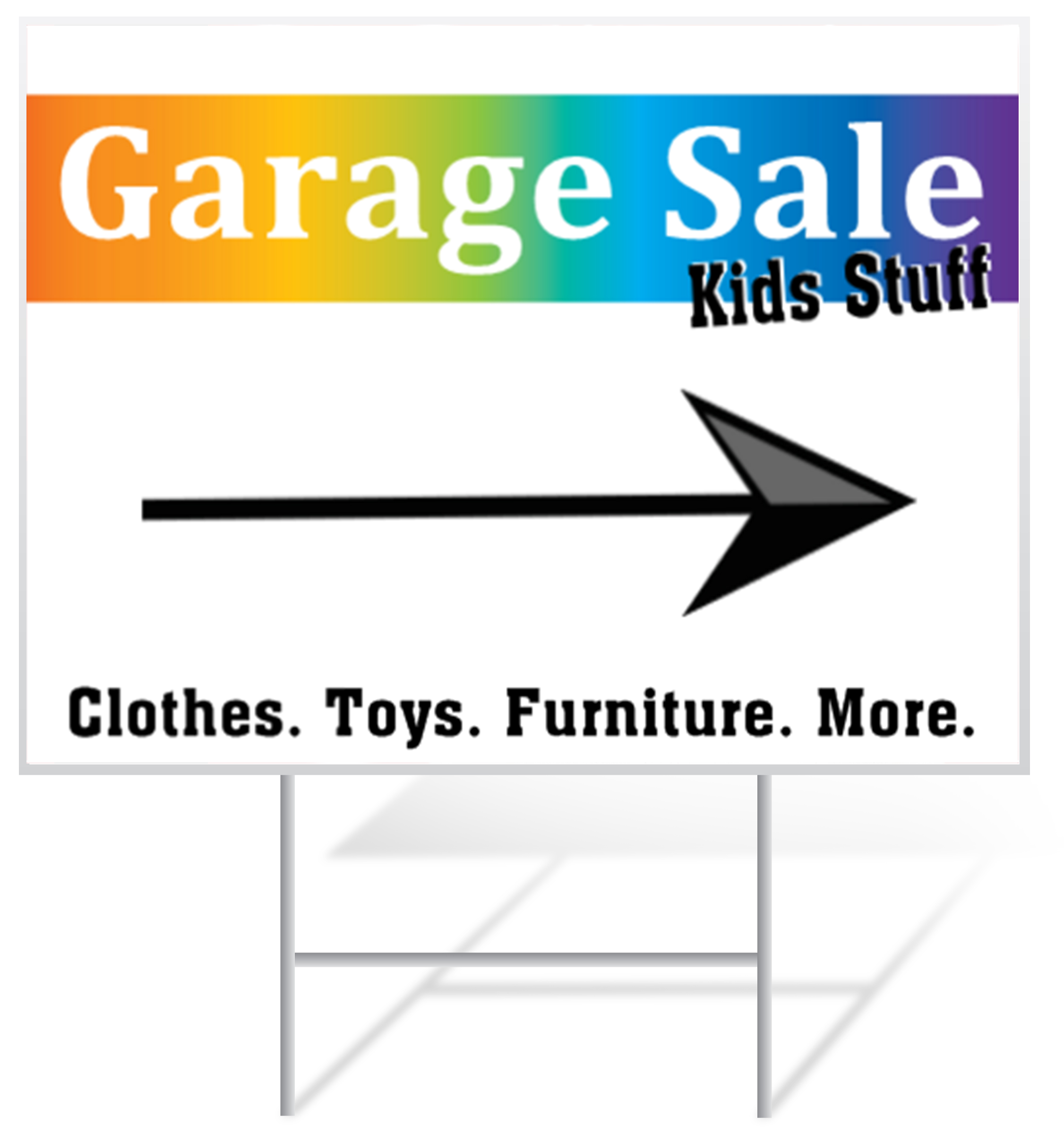 2252x2400 Garage Sale Yard Signs