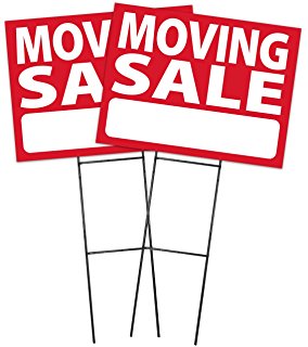 284x320 Moving Sale Sign Garden Amp Outdoor