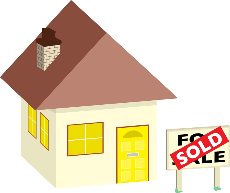 800x671 House For Sale Clip Art