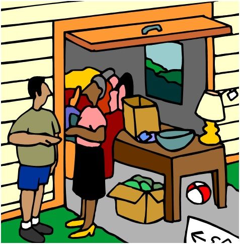 477x484 Virtual Garage Sale Clip Art Cliparts