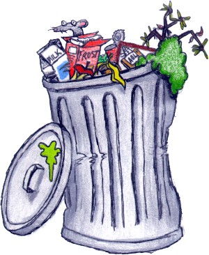 300x366 Garbage Clipart