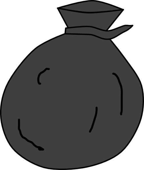 504x592 Garbage Bag Clipart Letters