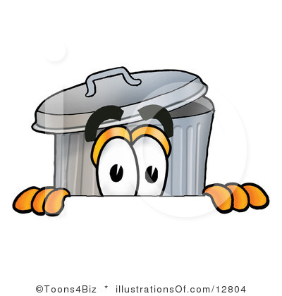 400x420 Trash Clipart Trash Can