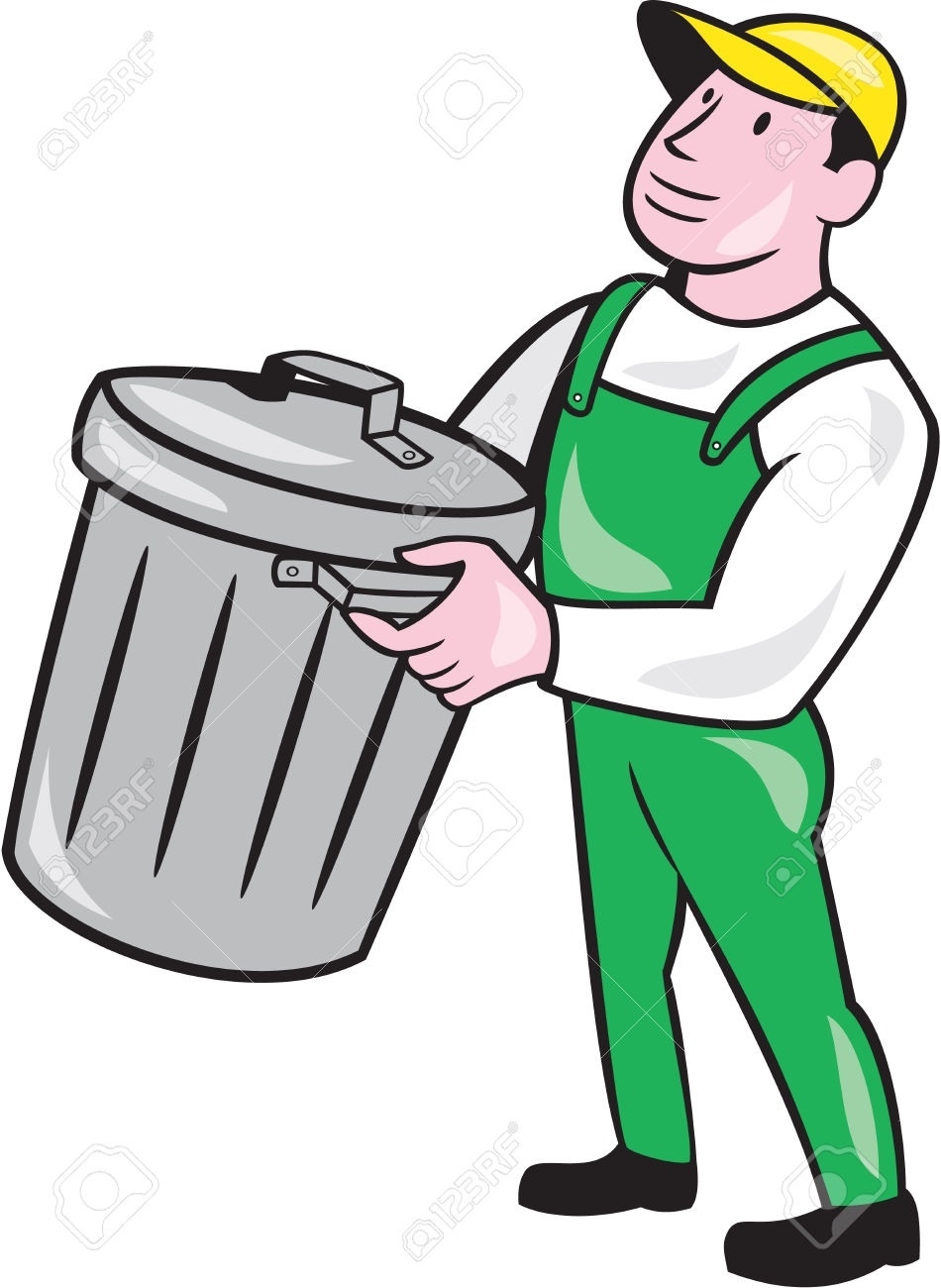 950x1300 Garbage Collector Clipart Letters Example