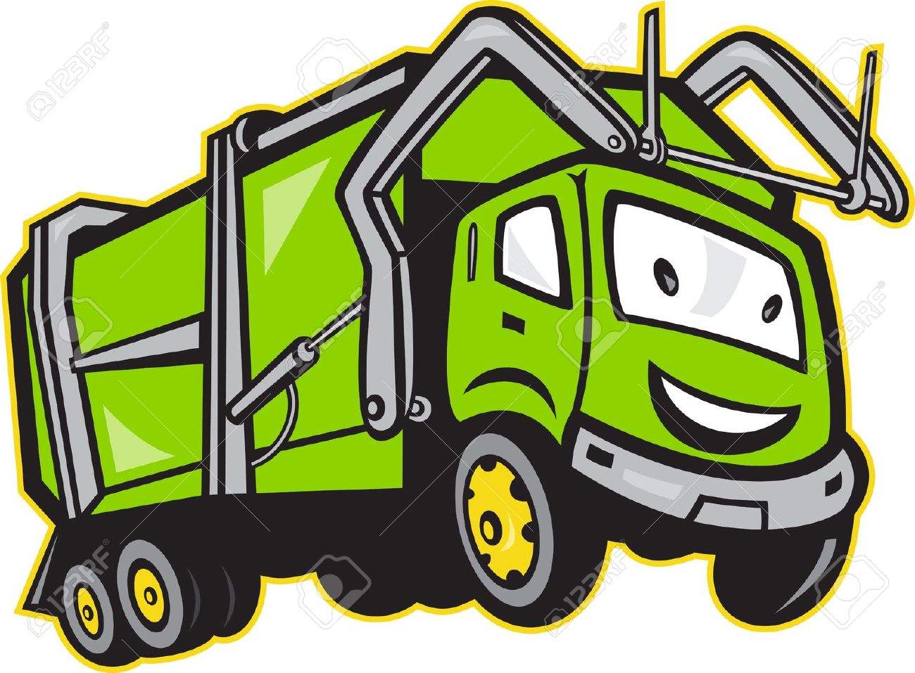 1300x957 Garbage Trucks Clip Art Clipart