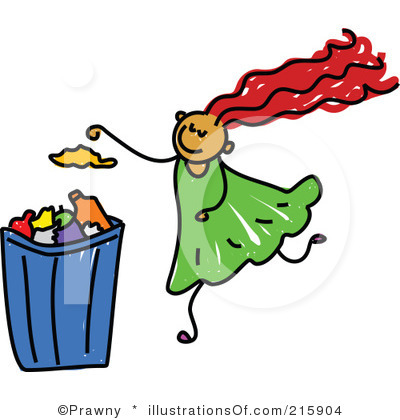 400x420 Taking Out Trash Clipart