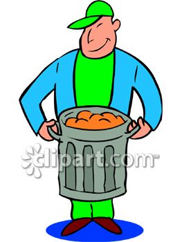 263x350 Trash Clipart Trash Collector