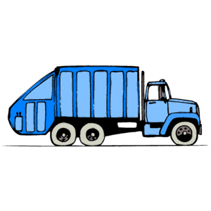 300x300 Garbage Truck Png Clipart